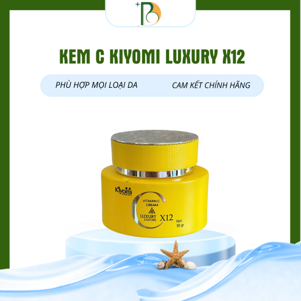 KEM C NHẬT KIYOMI LUXURY ENZYME X12 30G