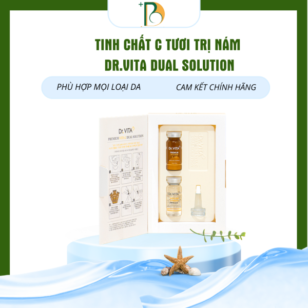 TINH CHẤT C TƯƠI TRỊ NÁM DR.VITA DUAL SOLUTION