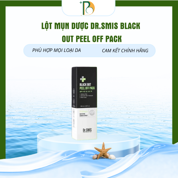 LỘT MỤN DƯỢC DR.SMIS BLACK OUT PEEL OFF PACK