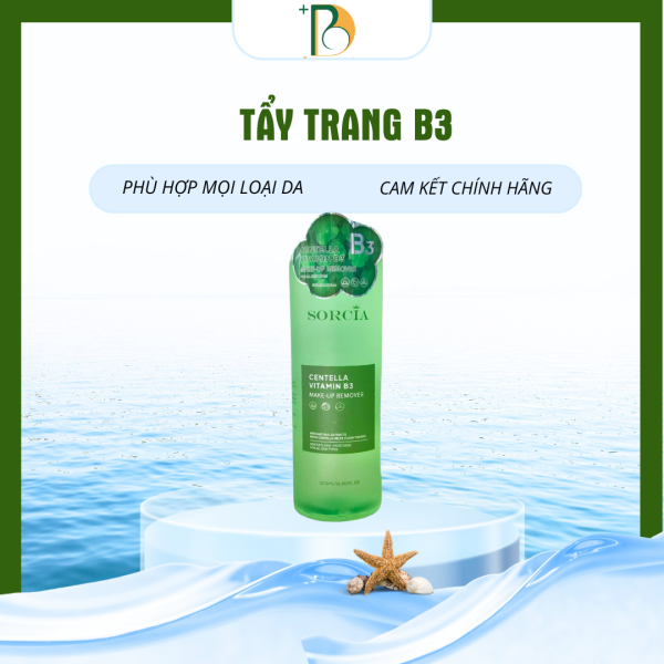 TẨY TRANG B3 SORCIA 500ML